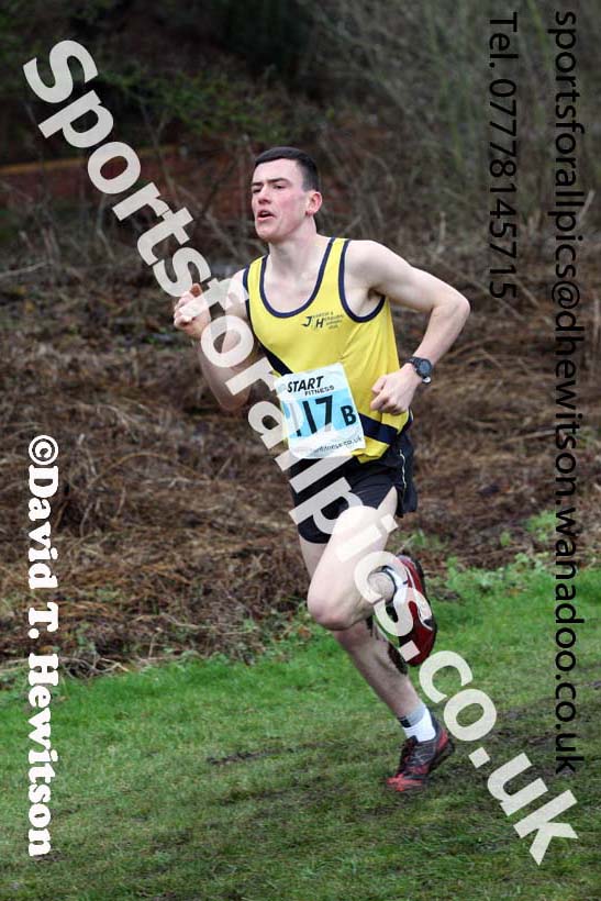 Senior mens Durham Cathedral Cross Country Relays, Maiden Castle, Durham. Photo: David T. Hewitson/Sports for All Pics